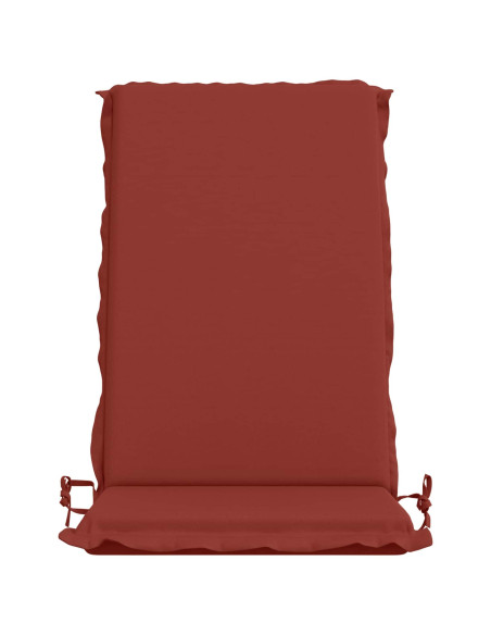Cuscino per sedia a schienale alto GEMERT 4 pz 100% Poliestere