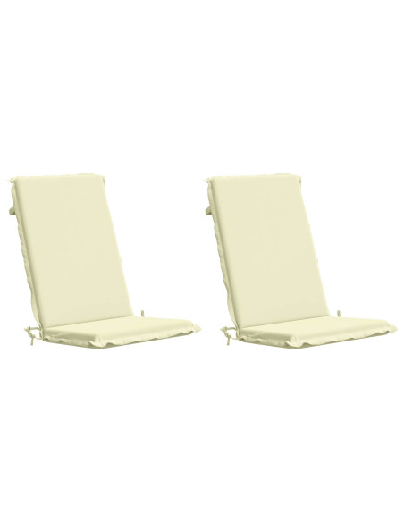 Cuscino per sedia a schienale alto GEMERT 2 pz 100% Poliestere