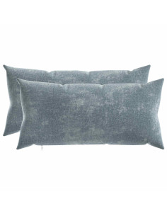 Cuscino 2 pz HEERLEN Azzurro 40 x 70 cm Tessuto Chenille 2
