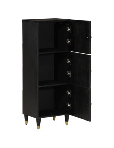 Credenza 40x33x110 cm in Legno Massello di Mango