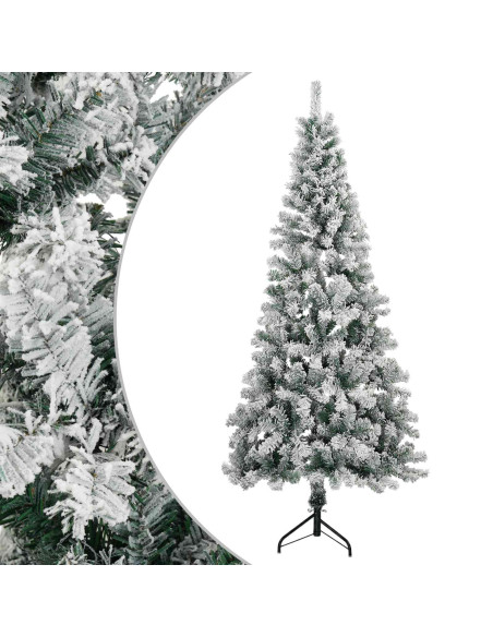 Albero di Natale artificiale 120 cm PVC e Acciaio