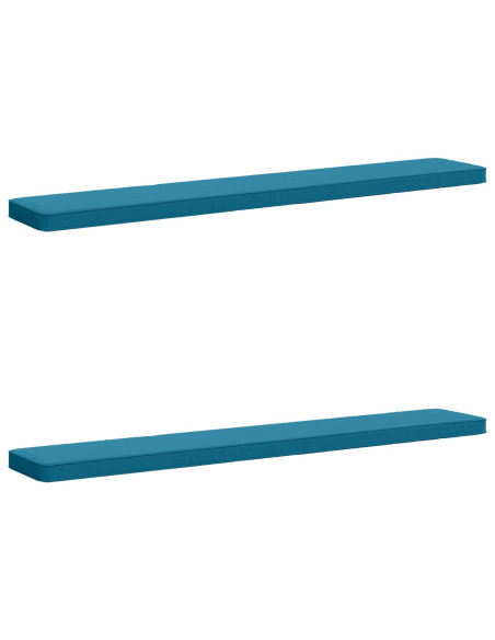 Cuscini per Panchina a 2 Pezzi VUGHT 2 pz 100% Poliestere