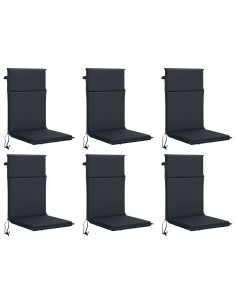 Cuscino per sedia a schienale alto GEMERT 6 pz 100% Poliestere 2