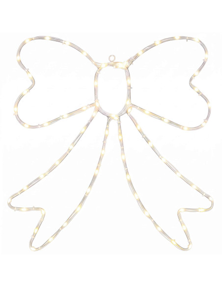 Fiocco di Natale luminoso LED LOVIISA 70 LED Bianco caldo