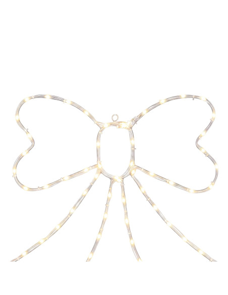 Fiocco di Natale luminoso LED LOVIISA 70 LED Bianco caldo