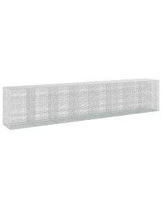 Gabione con Filo da 5 mm e Rete da 5x2,5 cm 750x100x150 cm 2