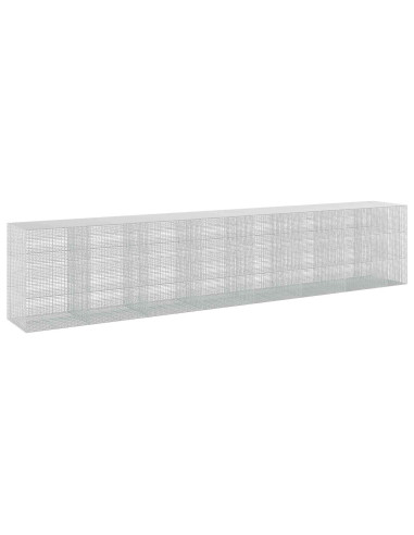 Gabione con Filo da 5 mm e Rete da 5x2,5 cm 750x100x150 cm