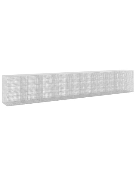 Gabione con Filo da 5 mm e Rete da 5x2,5 cm 900x100x150 cm