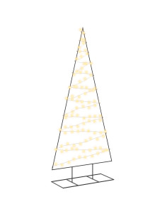 Albero di Natale in metallo con LED KUOPIO 210 cm Bianco caldo 2