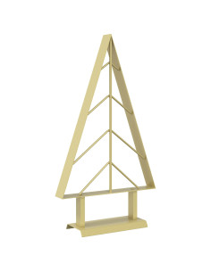 Albero di Natale in metallo con supporto KUOPIO 60 cm Acciaio 2