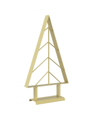 Albero di Natale in metallo con supporto KUOPIO 60 cm Acciaio