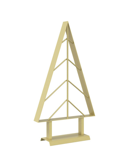 Albero di Natale in metallo con supporto KUOPIO 60 cm Acciaio