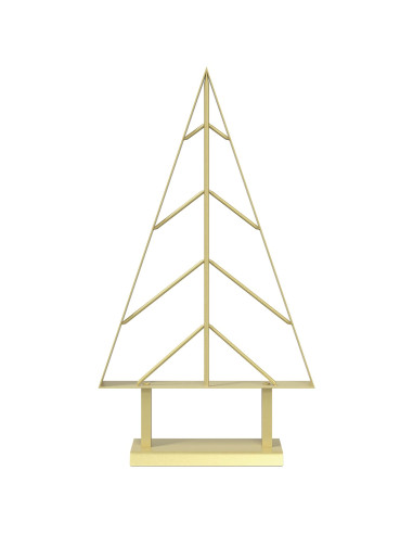 Albero di Natale in metallo con supporto KUOPIO 60 cm Acciaio