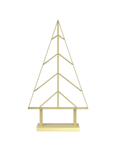 Albero di Natale in metallo con supporto KUOPIO 60 cm Acciaio