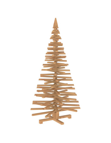 Albero di Natale in legno KOTKA 150 cm Legno Massello di Pino