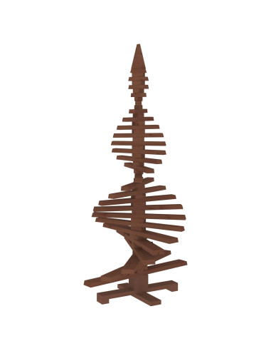Albero di Natale in legno KOTKA 150 cm Legno Massello di Pino