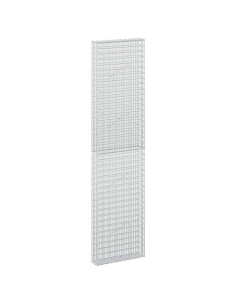 Gabione con Filo da 5 mm e Rete da 5x2,5 cm 50x10x200 cm 2