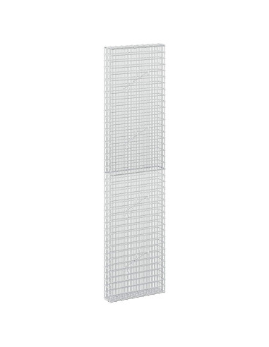 Gabione con Filo da 5 mm e Rete da 5x2,5 cm 50x10x200 cm