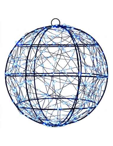Luce a punta di Natale 2 pz 600 LED Blu Ø 30 x 32 cm