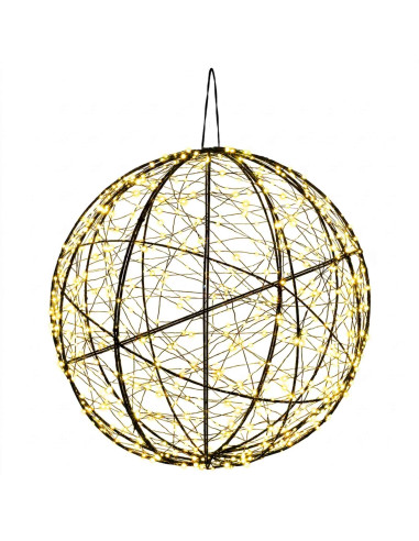 Luce a punta di Natale 500 LED Bianco caldo Ø 40 x 42 cm