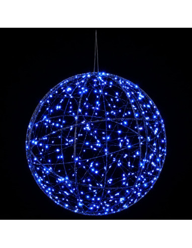 Luce a punta di Natale 2 pz 1000 LED Blu Ø 40 x 42 cm