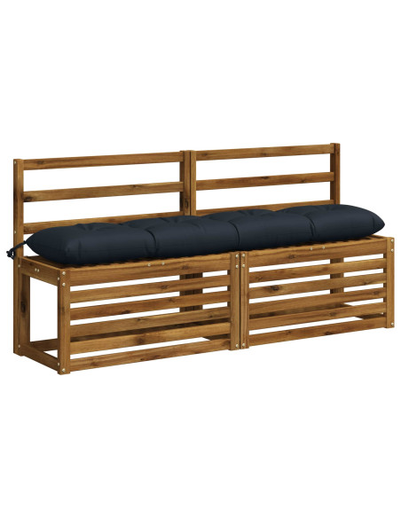 Cuscino per panchina VIANEN 100% Poliestere Blu Scuro