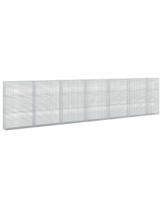 Gabione con filo da 3,5 mm e rete da 5x2,5 cm 650x30x150 cm 2