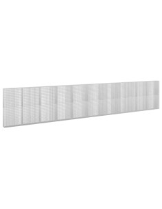 Gabione con filo da 3,5 mm e rete da 5x2,5 cm 1100x30x200 cm 2