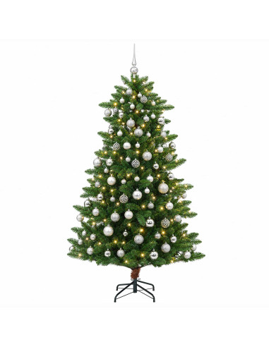 Artificial Christmas Tree with Bauble 240 cm 300 LED