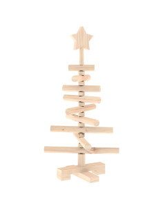 Albero di Natale in legno KOTKA 60 cm Legno Massello di Pino 2