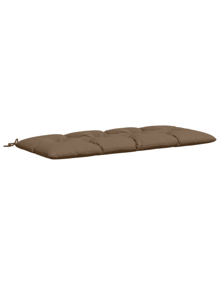 Cuscino per panchina VIANEN 100% Poliestere Tortora