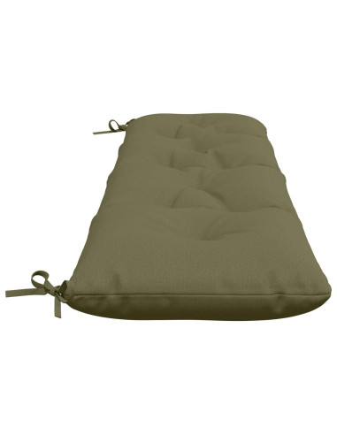 Cuscino per panchina VIANEN 100% Poliestere Verde Oliva