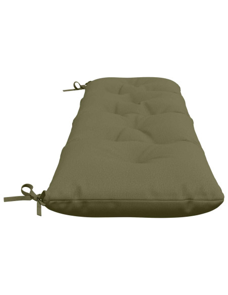 Cuscino per panchina VIANEN 100% Poliestere Verde Oliva