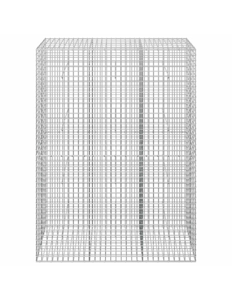 Gabione con filo da 5 mm e rete da 5x5 cm 150x30x200 cm