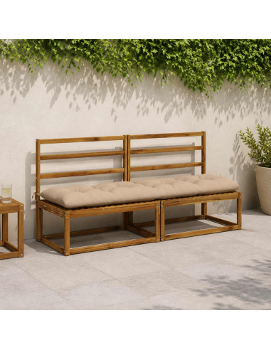 Cuscino per panchina VIANEN 100% Poliestere Sabbia