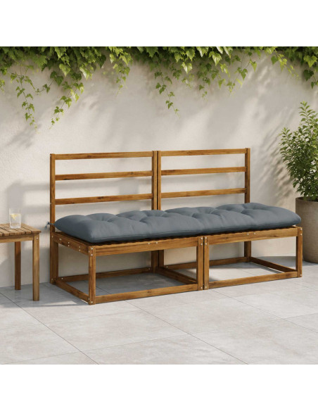 Cuscino per panchina VIANEN 100% Poliestere Blu