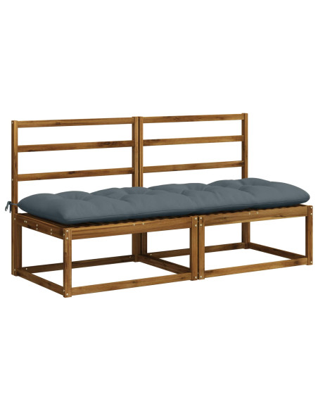 Cuscino per panchina VIANEN 100% Poliestere Blu