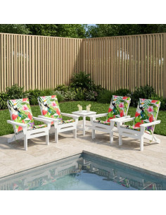 Cuscino per sedia a schienale alto GEMERT 6 pz 100% Poliestere