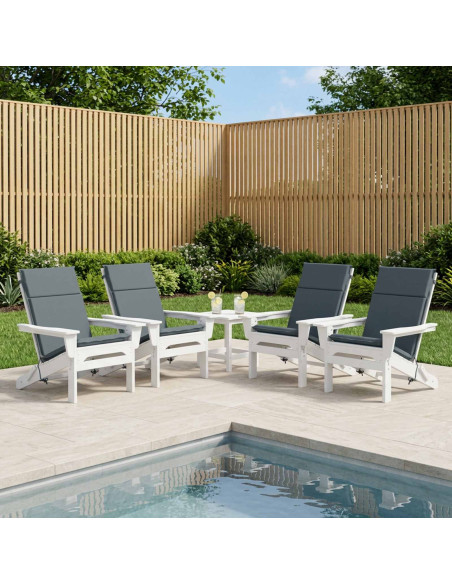 Cuscino per sedia a schienale alto GEMERT 6 pz 100% Poliestere