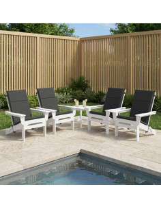 Cuscino per sedia a schienale alto GEMERT 6 pz 100% Poliestere