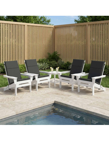 Cuscino per sedia a schienale alto GEMERT 6 pz 100% Poliestere