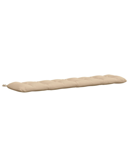 Cuscino per panchina VIANEN 100% Poliestere Crema