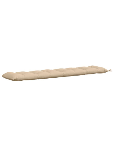 Cuscino per panchina VIANEN 100% Poliestere Crema
