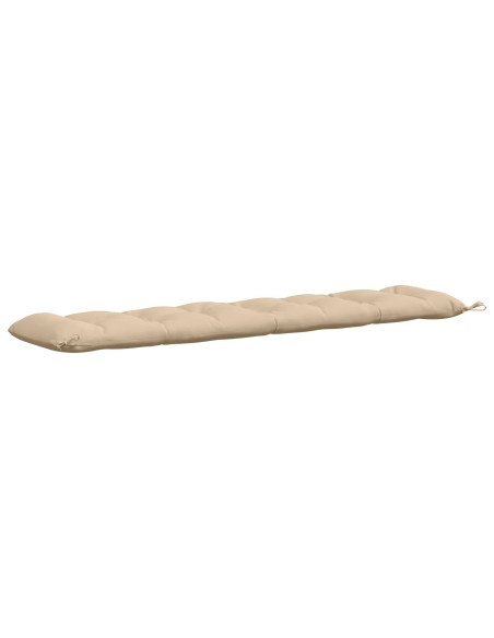 Cuscino per panchina VIANEN 100% Poliestere Crema