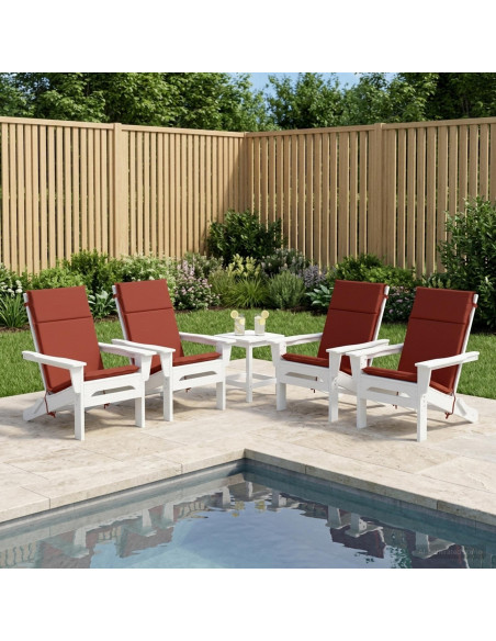 Cuscino per sedia a schienale alto GEMERT 6 pz 100% Poliestere