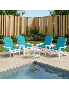 Cuscino per sedia a schienale alto GEMERT 6 pz 100% Poliestere