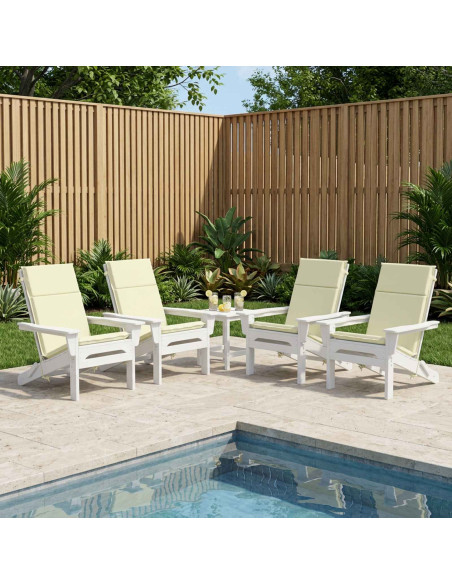 Cuscino per sedia a schienale alto GEMERT 6 pz 100% Poliestere
