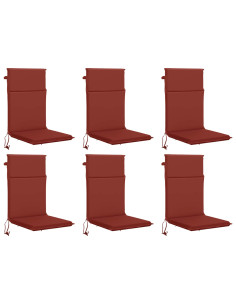 Cuscino per sedia a schienale alto GEMERT 6 pz 100% Poliestere 2
