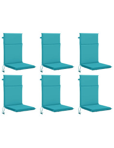 Cuscino per sedia a schienale alto GEMERT 6 pz 100% Poliestere 2