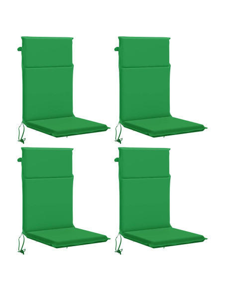 Cuscino per sedia a schienale alto GEMERT 4 pz 100% Poliestere